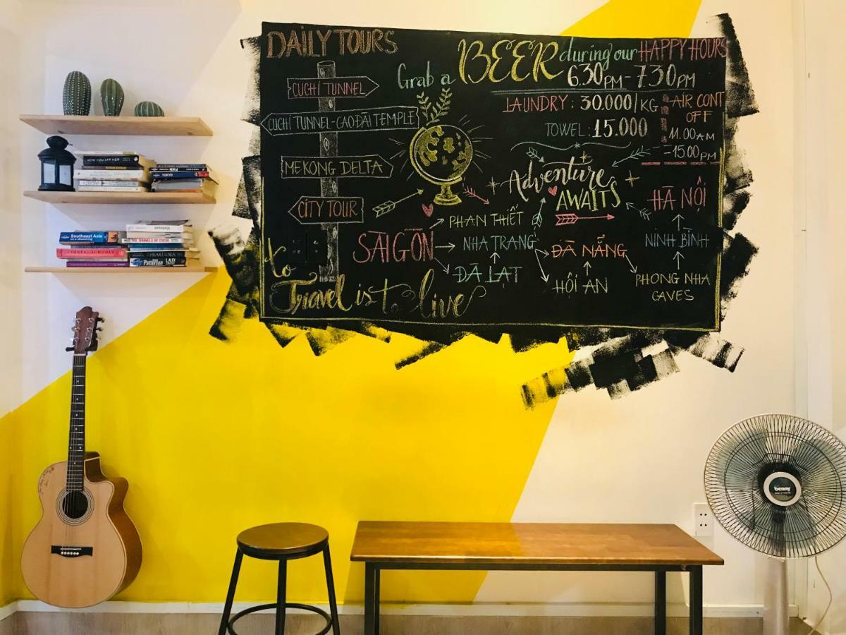 The Joy Hostel Ho Chi Minh-stad Buitenkant foto